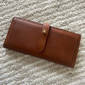 Madewell Leather Post Wallet